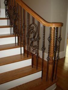 wrought iron staircases